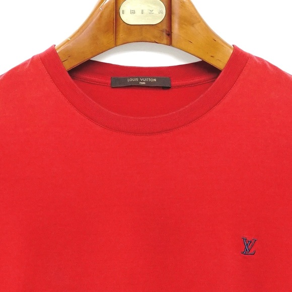 Louis Vuitton Logo Embroidered T Shirt - Picture 2 of 3
